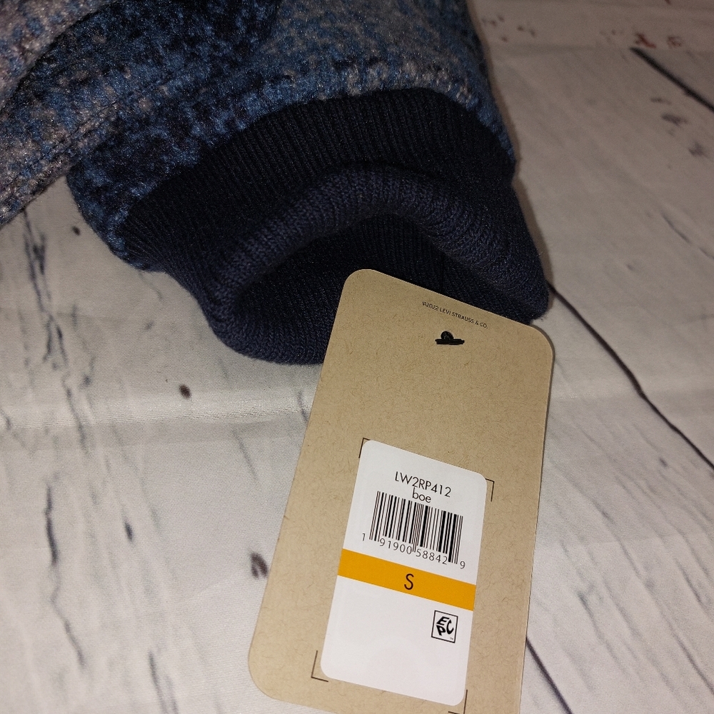 Levis cinched waist cropped jacket - Picture 6 of 7
